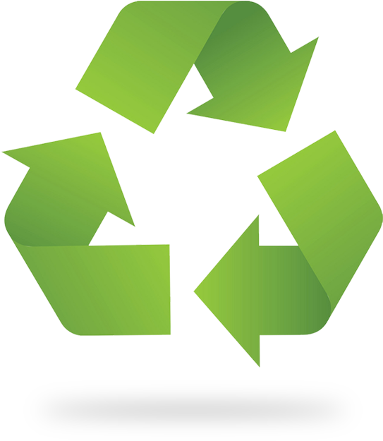 Green Recycle Symbol Graphic PNG Image