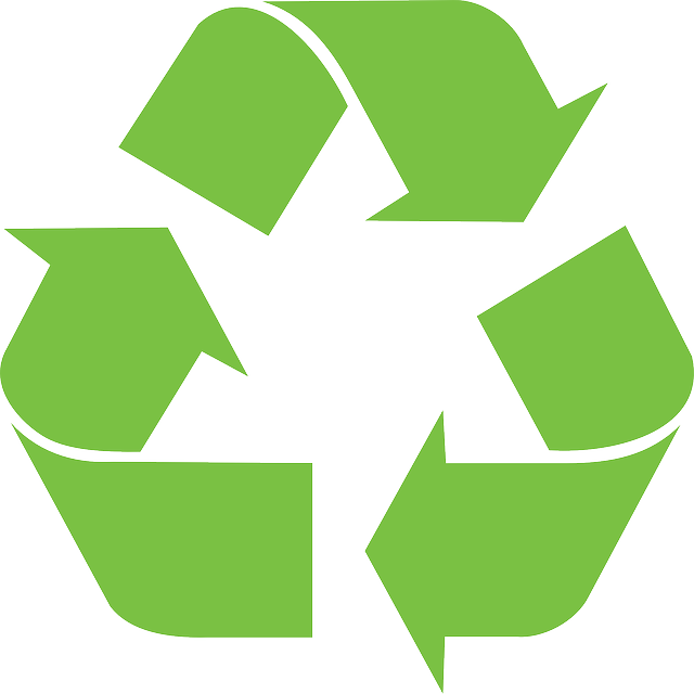 Green Recycle Symbol PNG Image