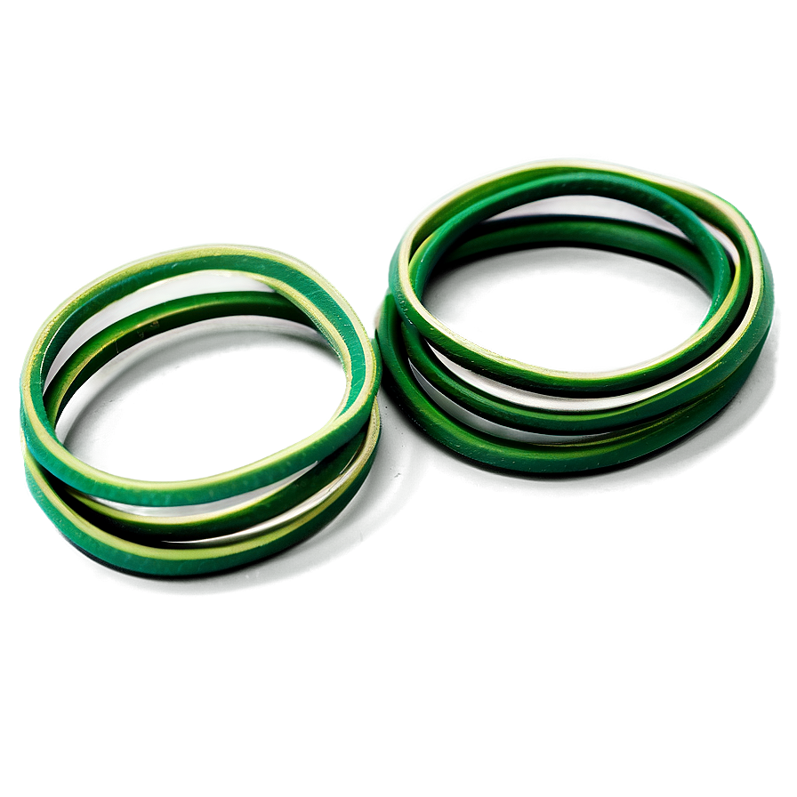 Green Rubber Bands Png Qld PNG Image