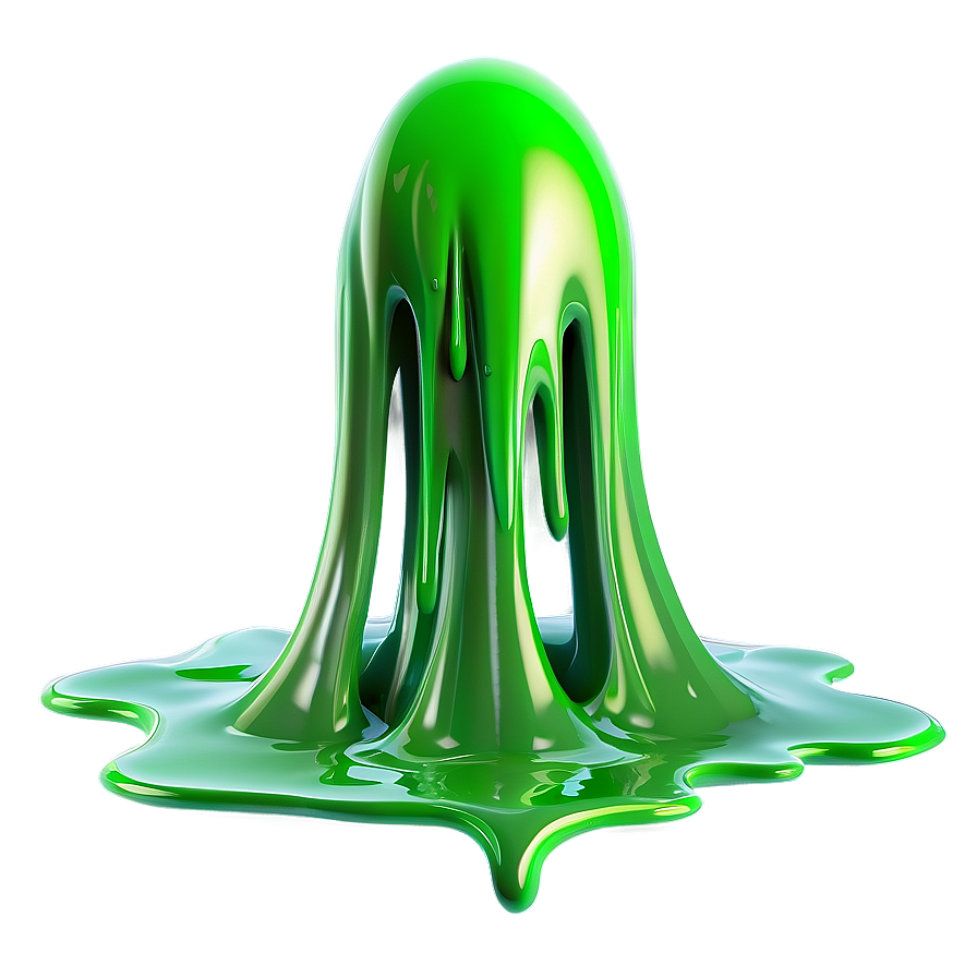 Green Slime Drip Png Njf38 PNG Image