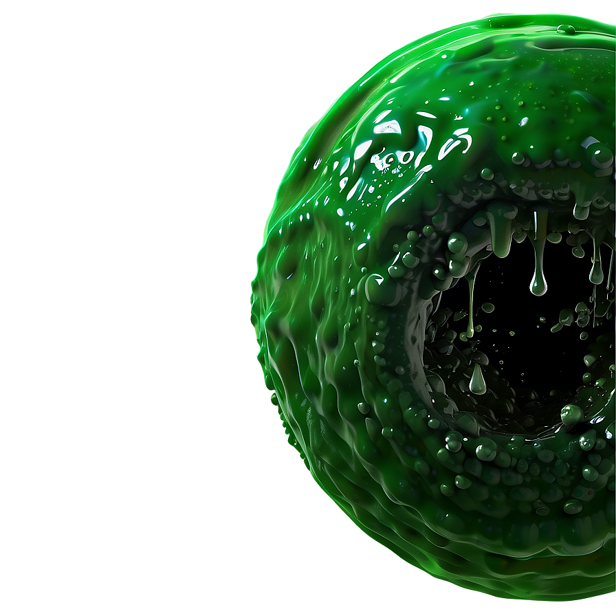 Green Slime Png Plq PNG Image