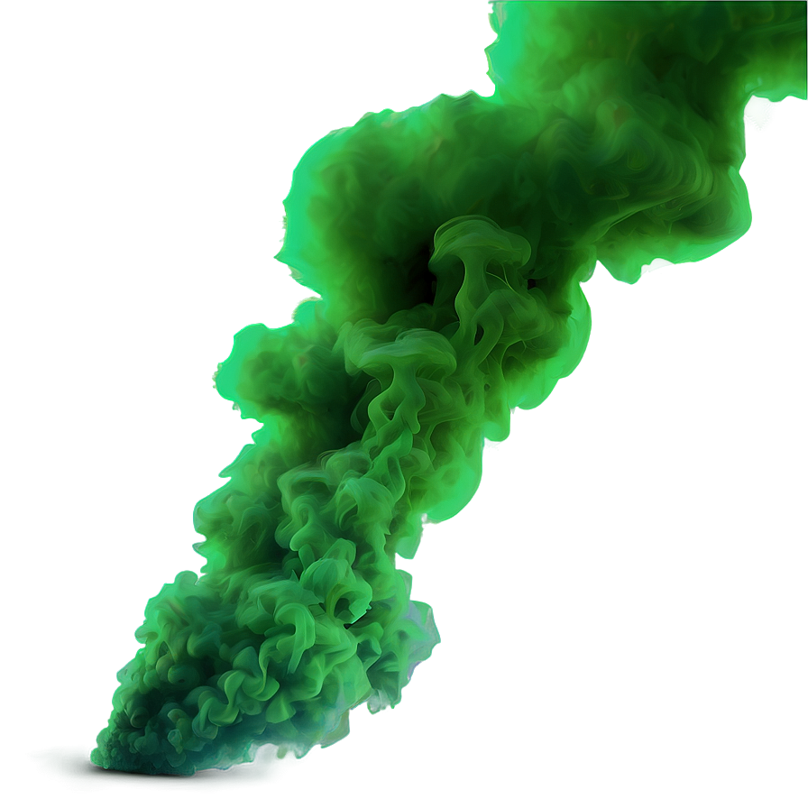 Green Smoke Trail Png Guw3 PNG Image