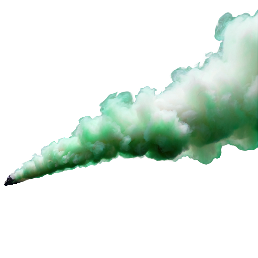 Green Smoke Trail Png Uvk79 PNG Image