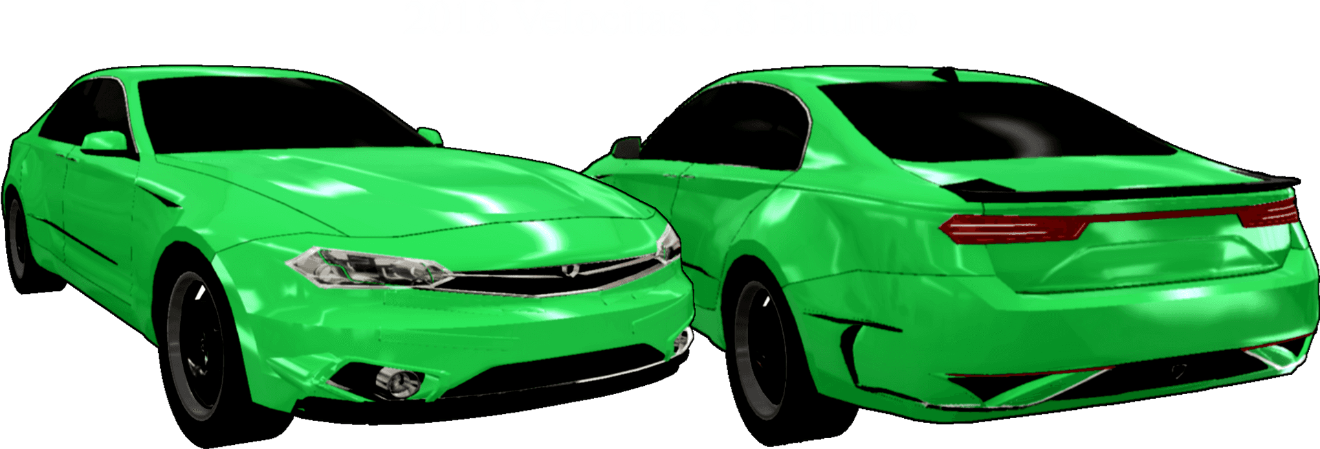 Green Sports Car H D2018 Velocitas PNG Image