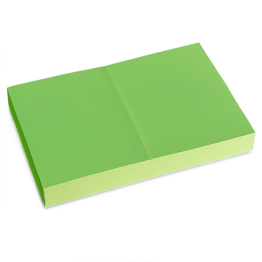 Green Sticky Note Png 05042024 PNG Image