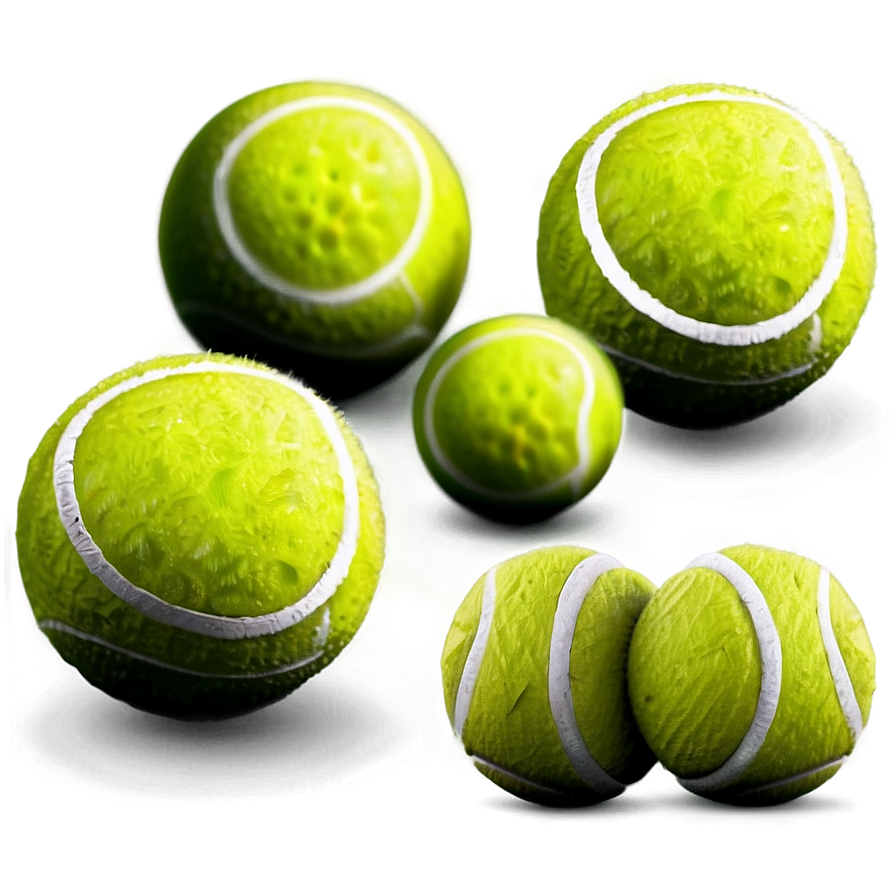 Green Tennis Ball Png Pjw PNG Image