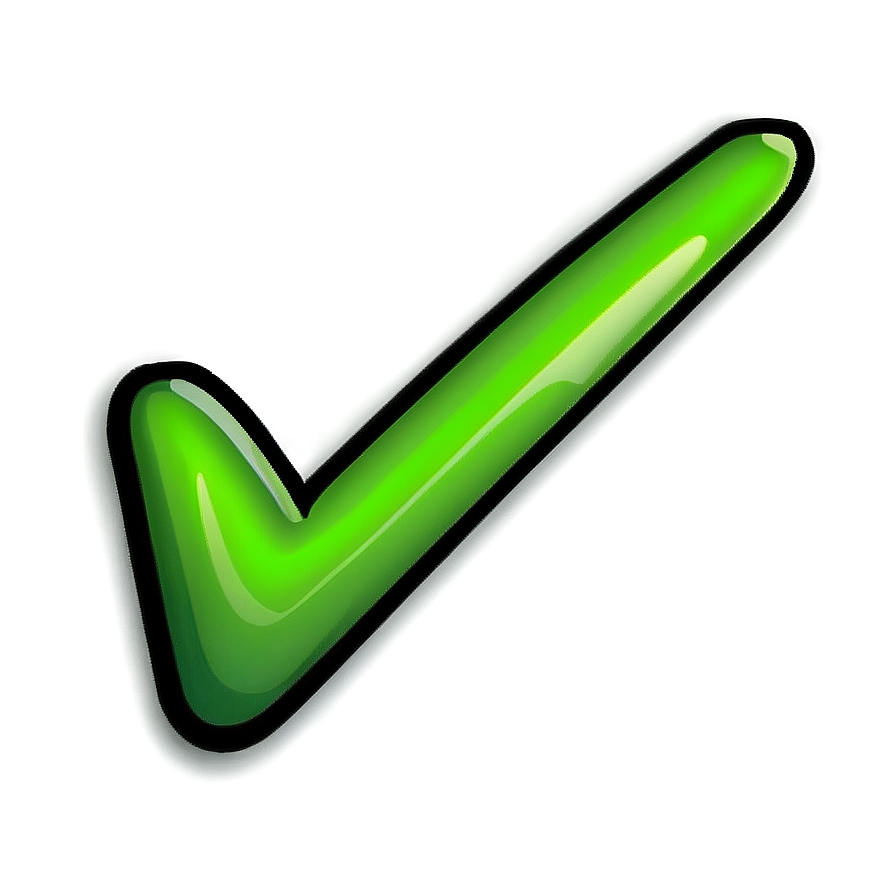 Green Tick Icon Png 80 PNG Image