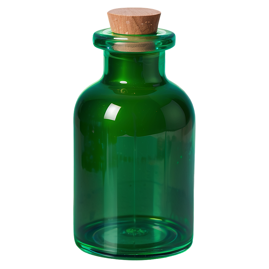 Green Vial Png Thm53 PNG Image