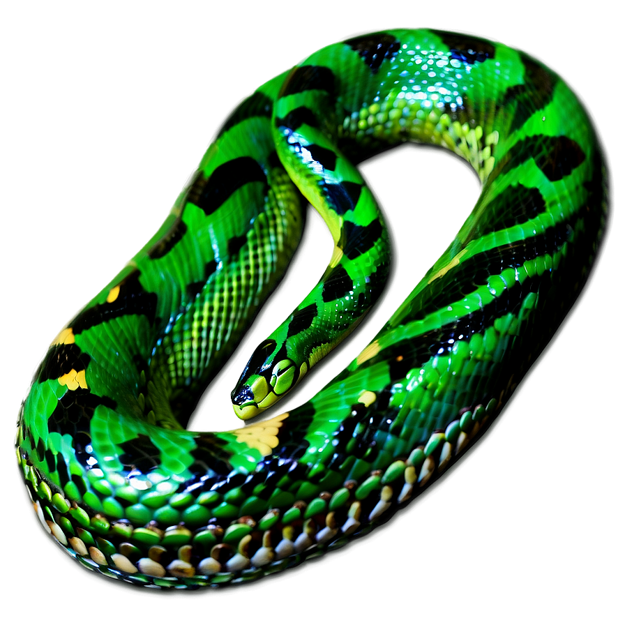 Green Viper Snake Png Qrb PNG Image