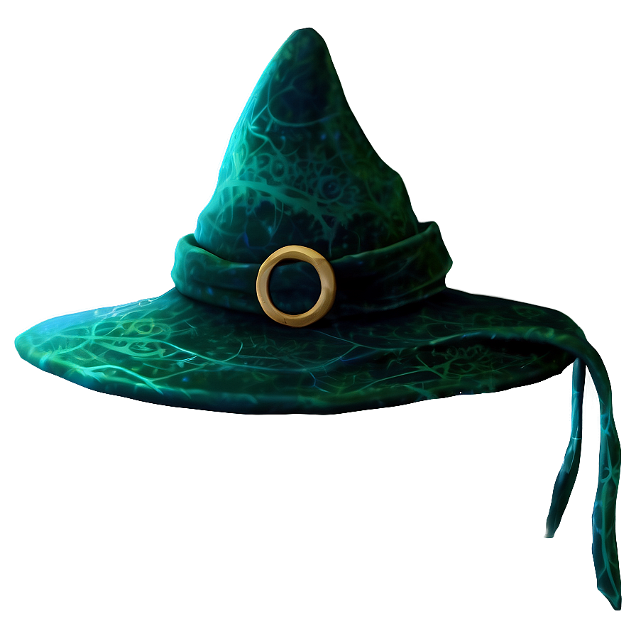 Green Witch Hat Png Dnn PNG Image