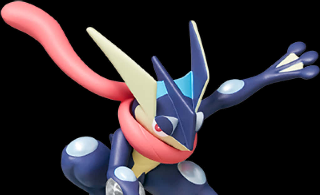 Greninja Pokemon Character PNG Image