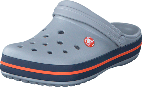 Grey Crocswith Red Blue Stripes PNG Image