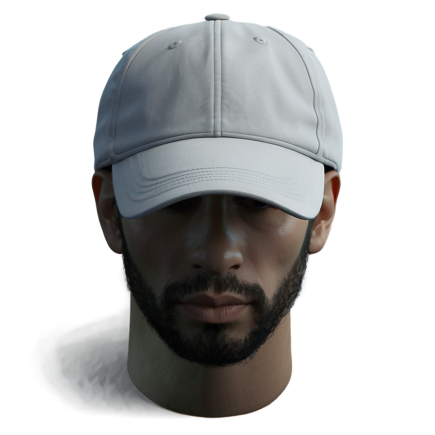 Grey Dad Hat Render Png 89 PNG Image