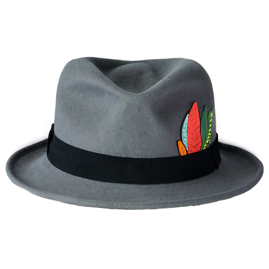 Grey Fedora Png Iqa83 PNG Image