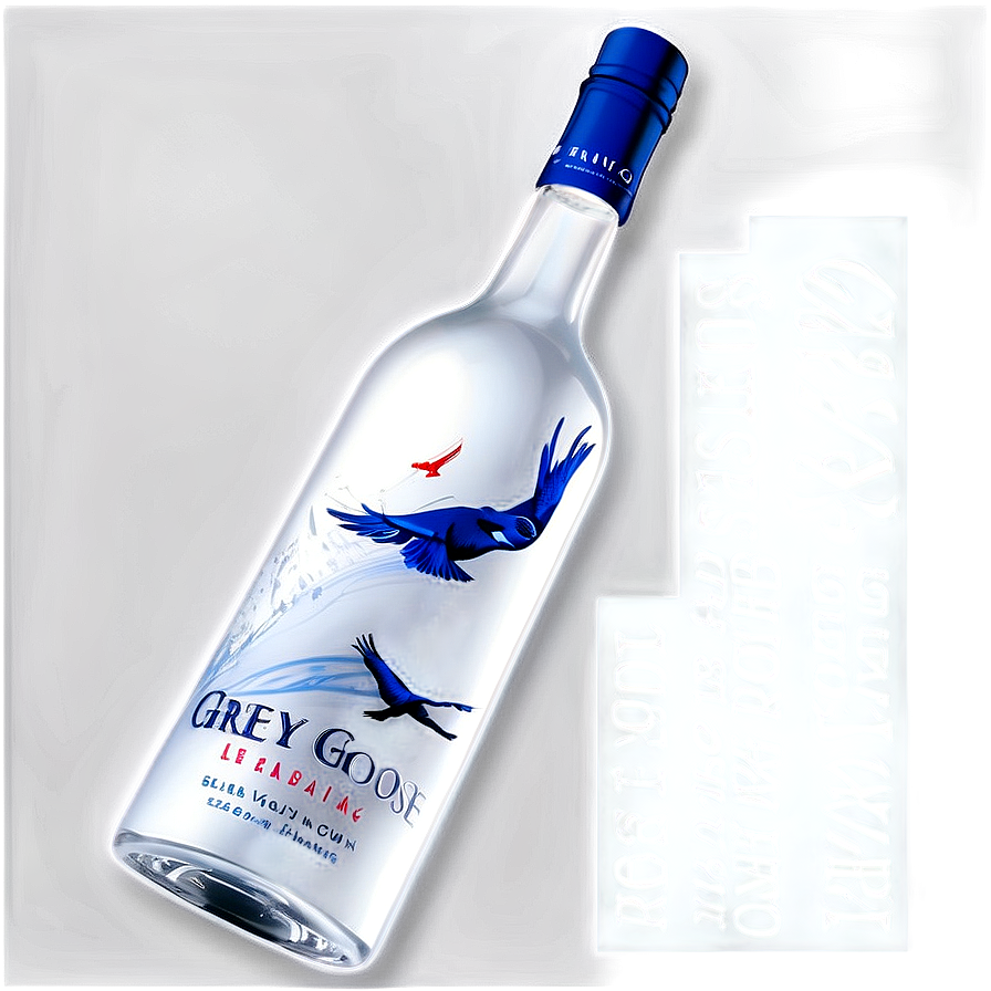 Grey Goose Signature Bottle Png Usf83 PNG Image