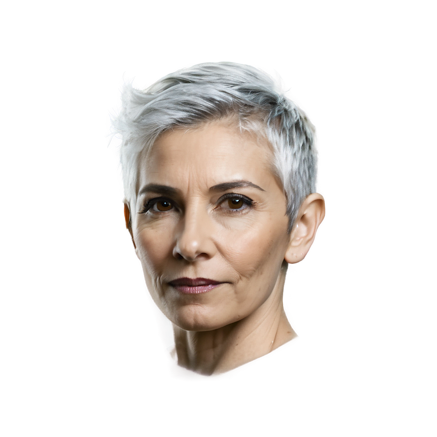 Grey Hair Journey Png 2 PNG Image