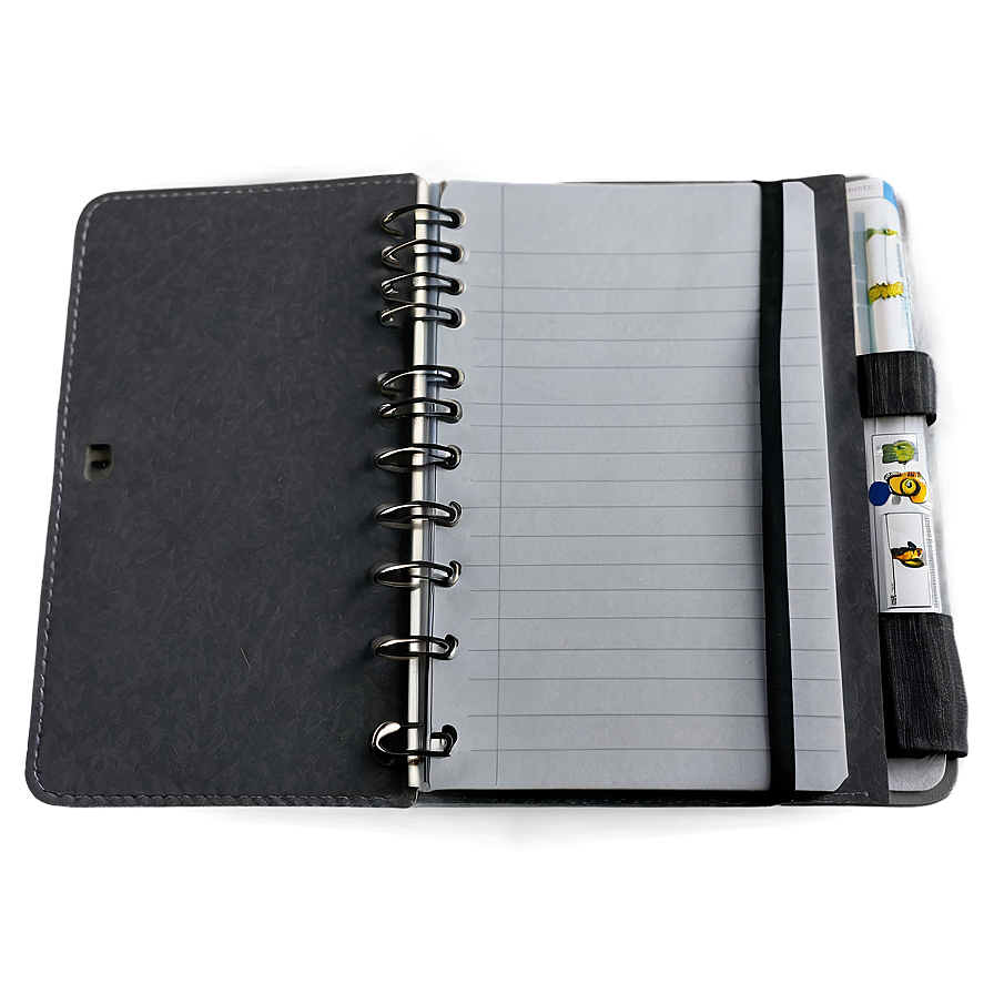 Grey Notebook Png Che PNG Image