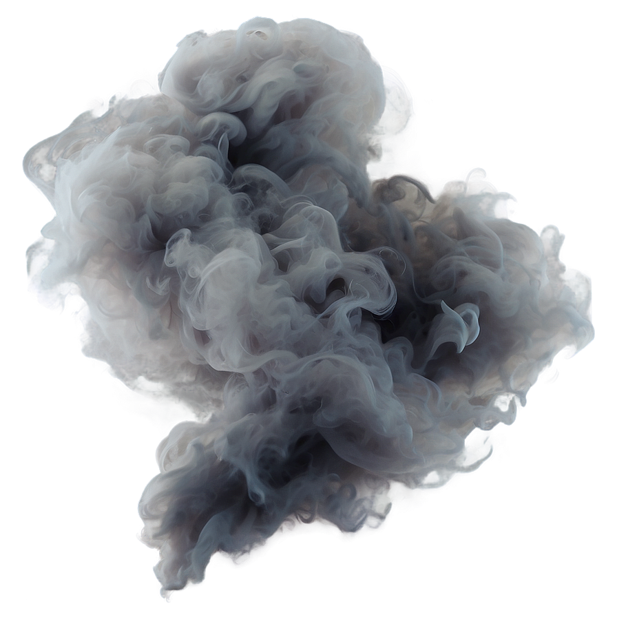 Grey Smoke Twist Png 82 PNG Image