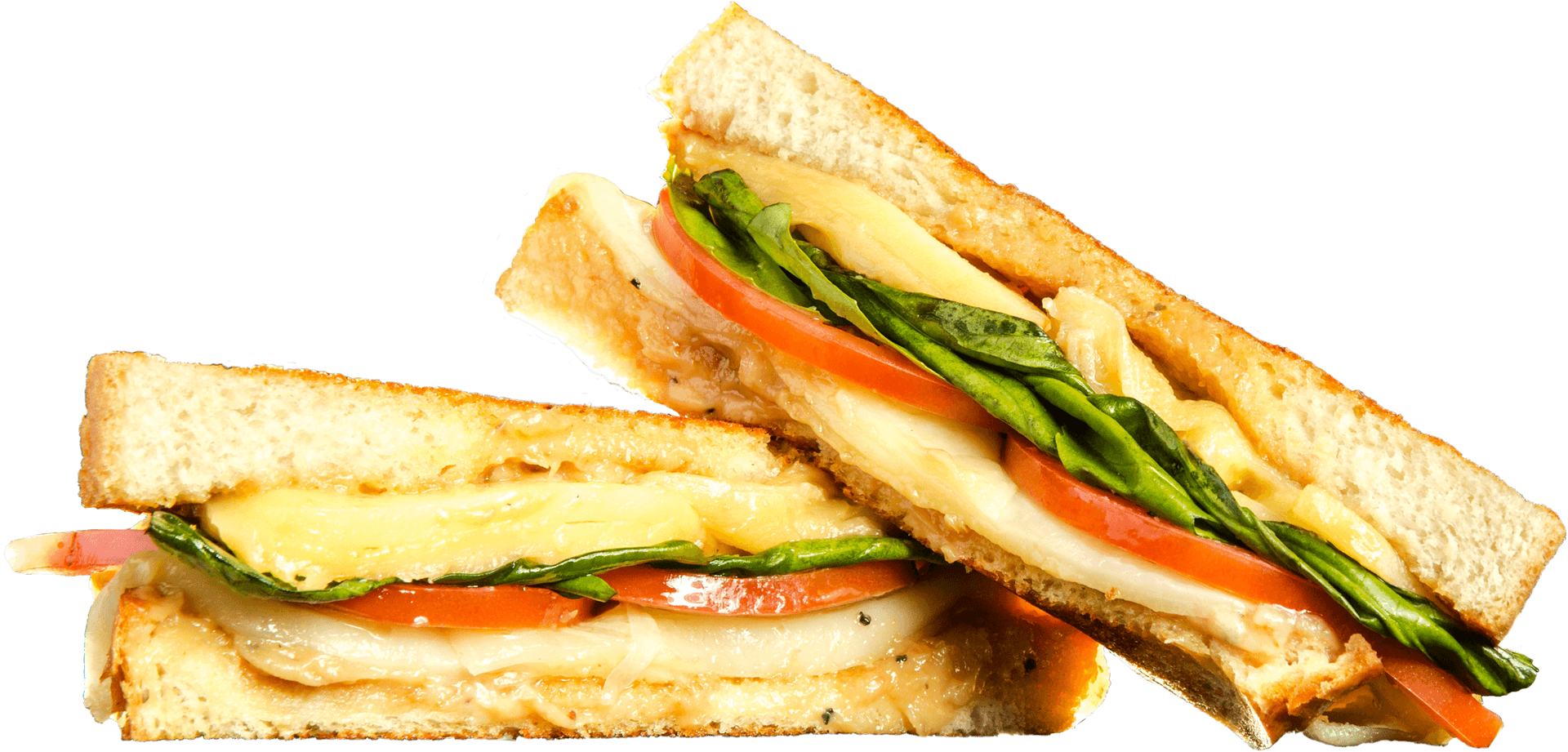 Grilled Vegetable Cheese Sandwich.png PNG Image