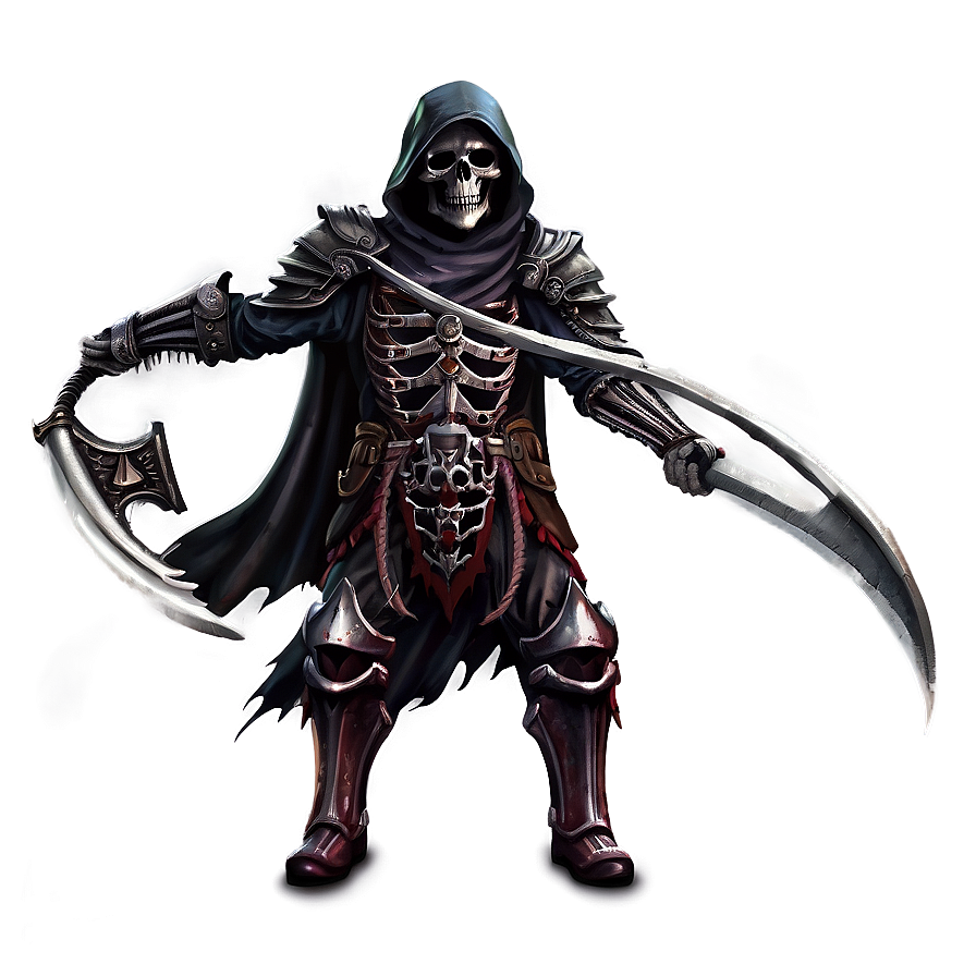 Grim Reaper In Armor Png 3 PNG Image