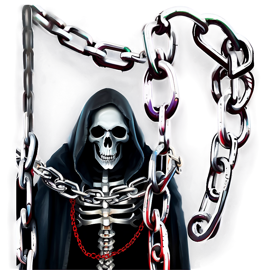 Grim Reaper In Chains Png Kht PNG Image