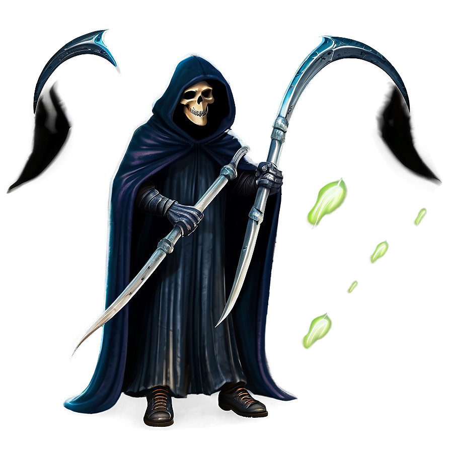 Grim Reaper In Cloak Png 17 PNG Image