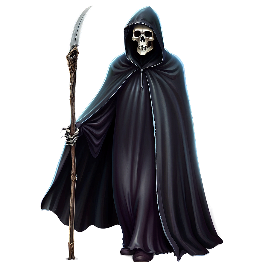 Grim Reaper In Cloak Png 43 PNG Image