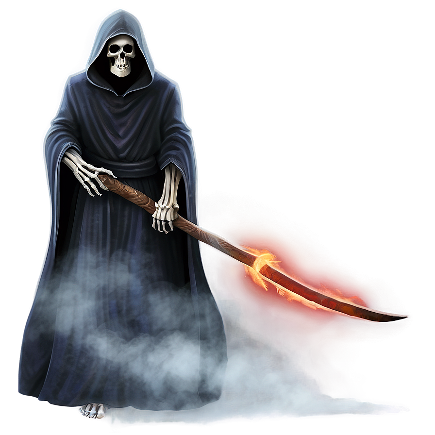 Grim Reaper In Mist Png Fiu83 PNG Image