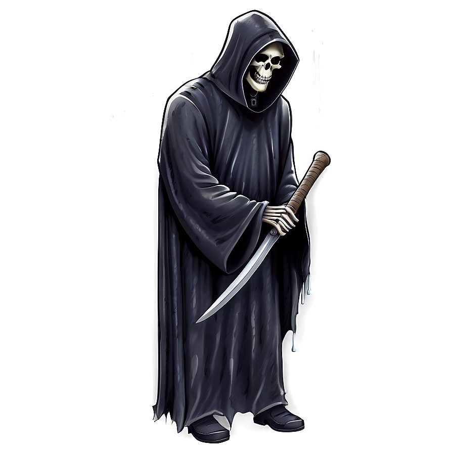 Grim Reaper In Rain Png 9 PNG Image