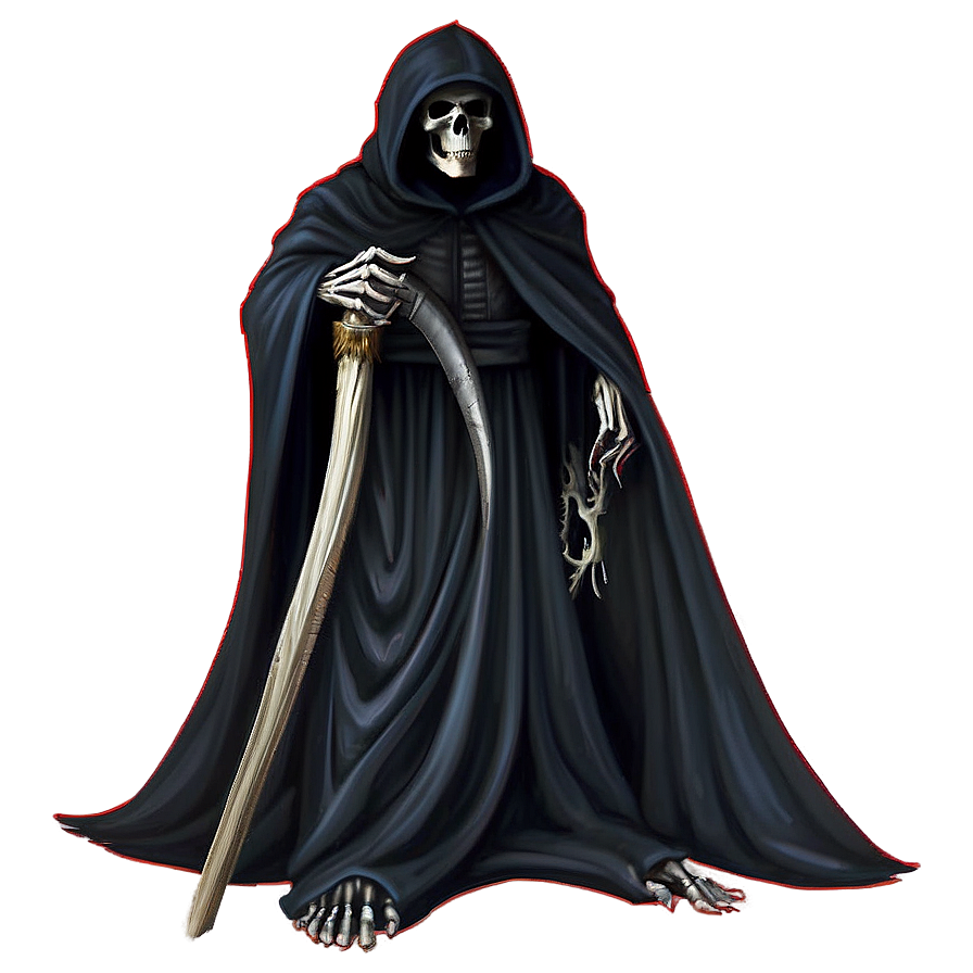 Grim Reaper In Shadow Png 34 PNG Image