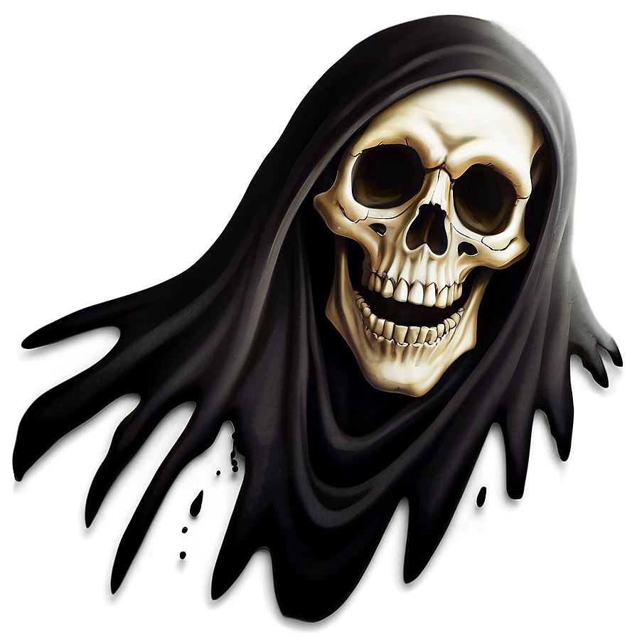 Grim Reaper In Shadow Png Fix58 PNG Image