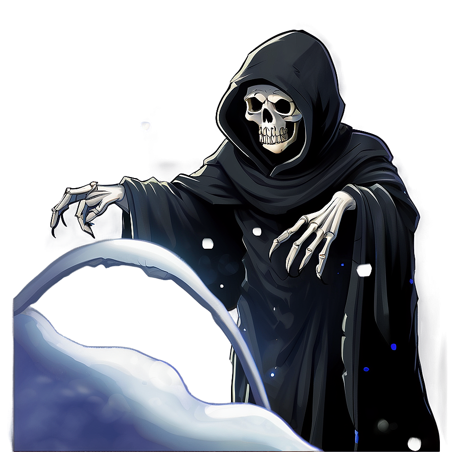 Grim Reaper In Snow Png 39 PNG Image