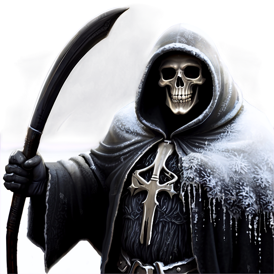 Grim Reaper In Snow Png 57 PNG Image