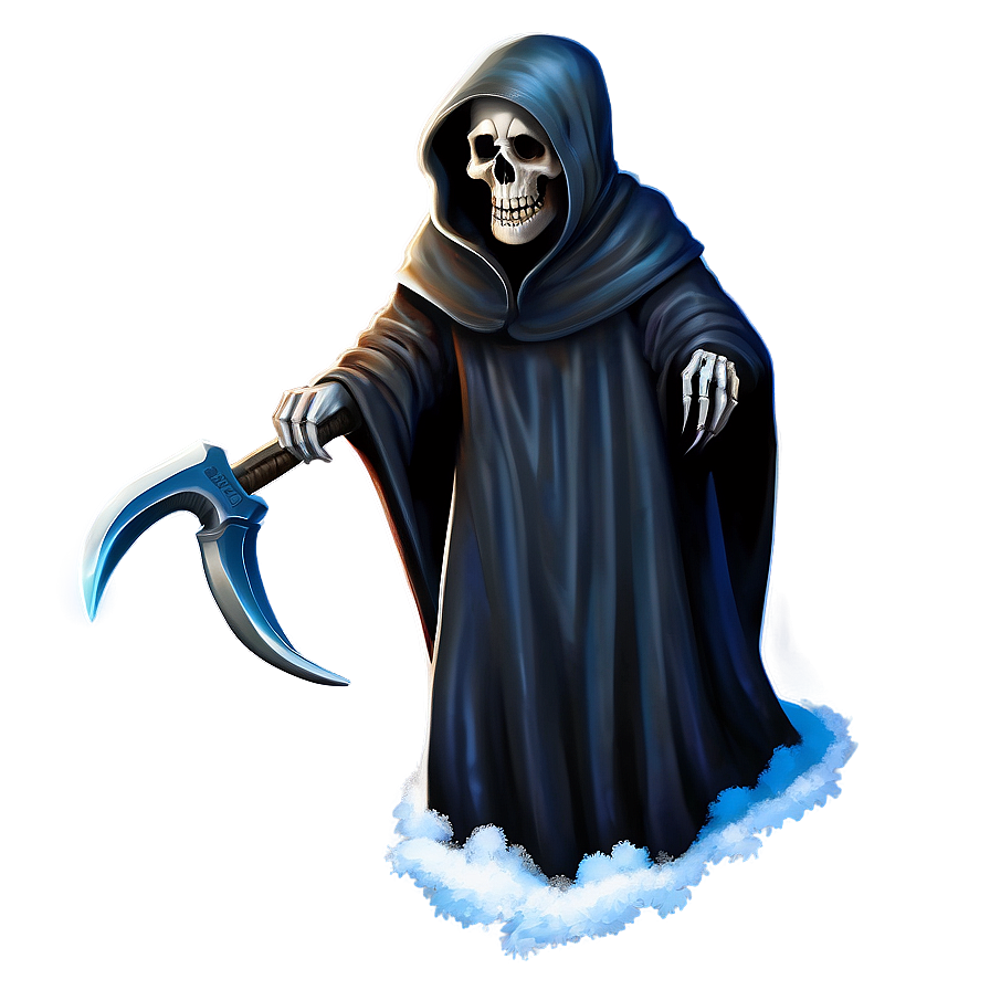 Grim Reaper In Snow Png 85 PNG Image