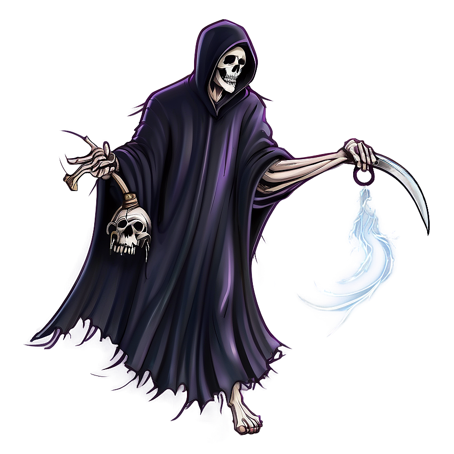 Grim Reaper Tattoo Design Png 97 PNG Image