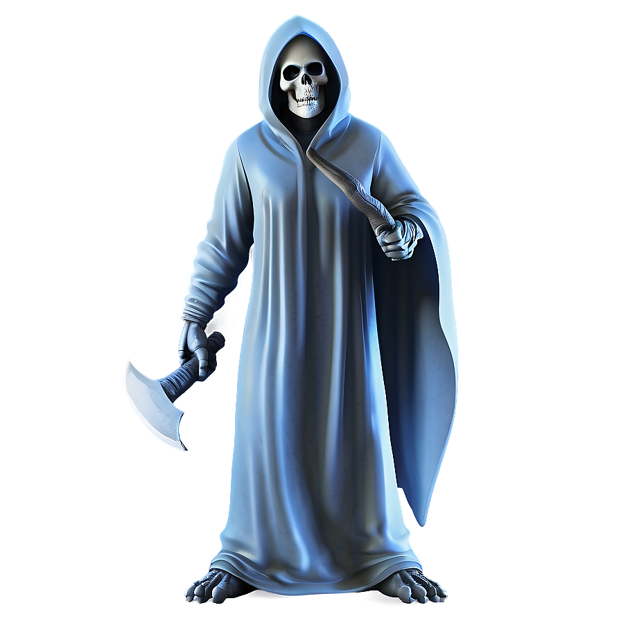 Grim Reaper With Axe Png Vee PNG Image