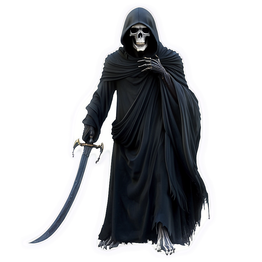 Grim Reaper With Raven Png Nrv68 PNG Image