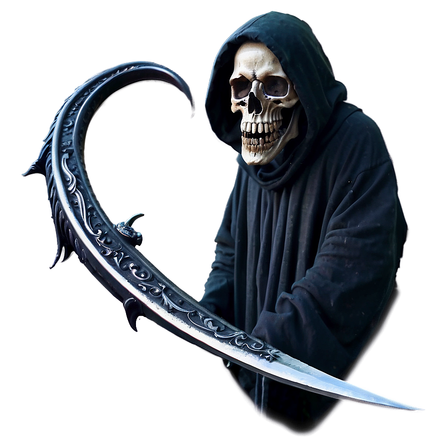 Grim Reaper With Sword Png 20 PNG Image