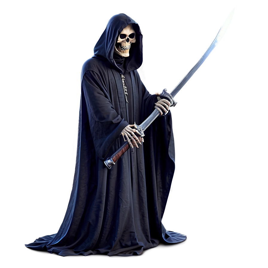 Grim Reaper With Sword Png Ilq97 PNG Image