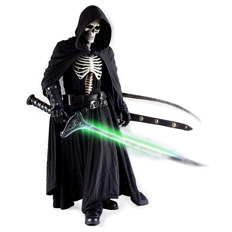 Grim Reaper With Sword Png Rqb PNG Image