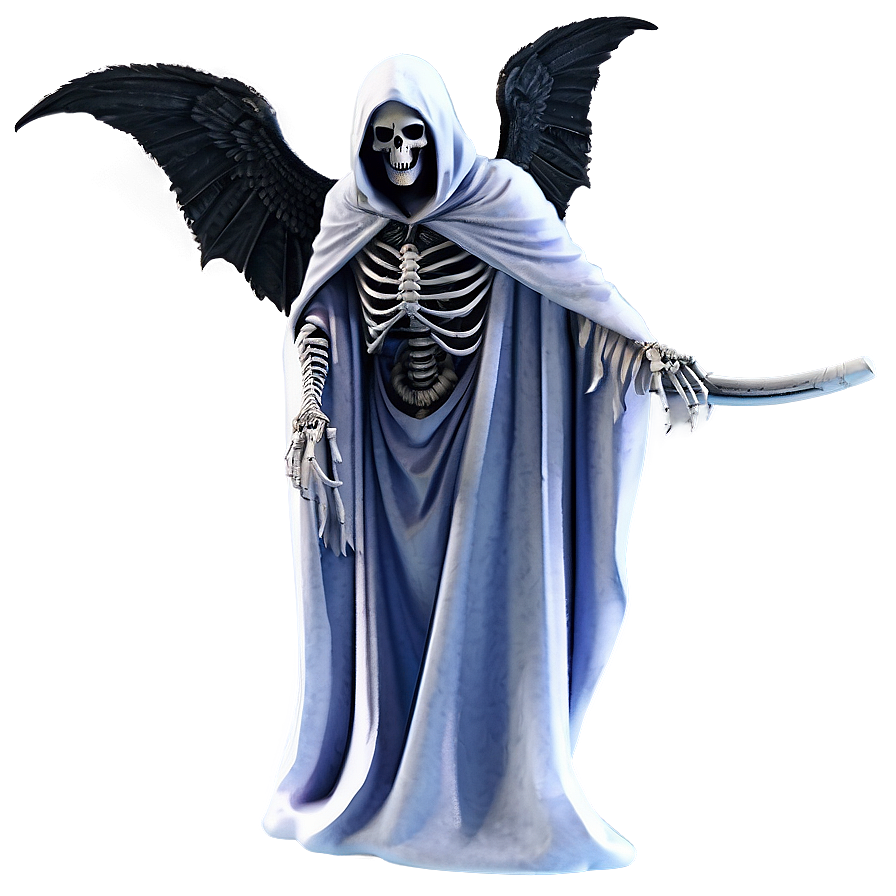 Grim Reaper With Wings Png 1 PNG Image