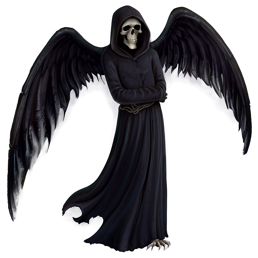 Grim Reaper With Wings Png 26 PNG Image