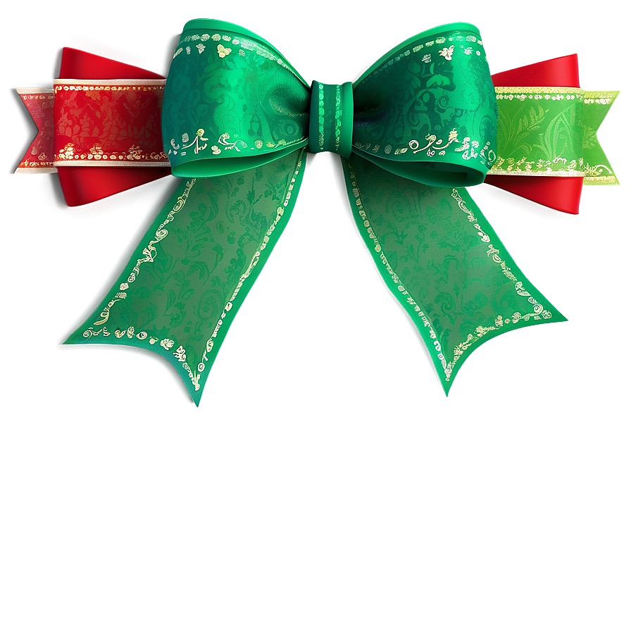 Grinch Christmas Bow Png 72 PNG Image