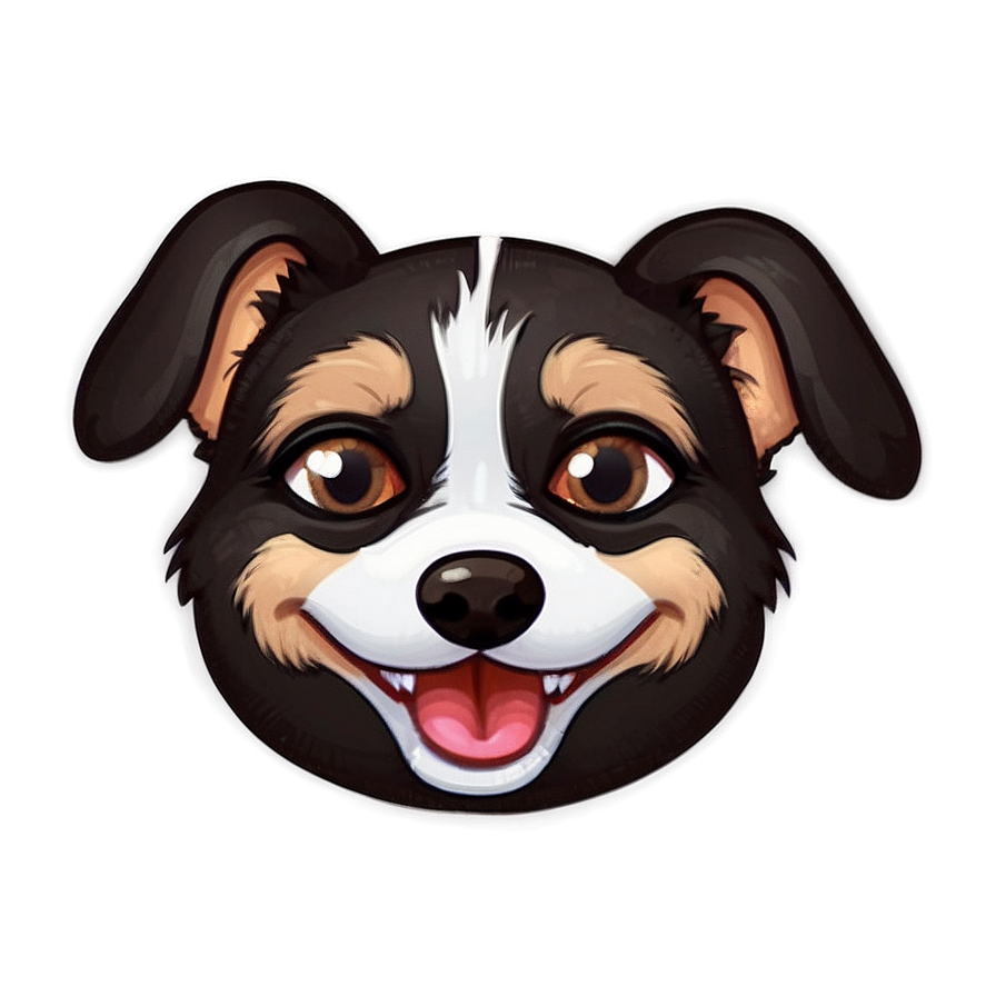 Grinning Small Dog Emoji Png 56 PNG Image