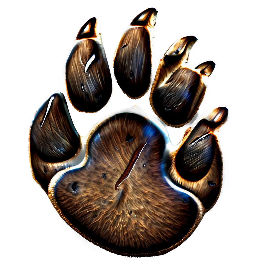 Grizzly Bear Paw Png 06262024 PNG Image