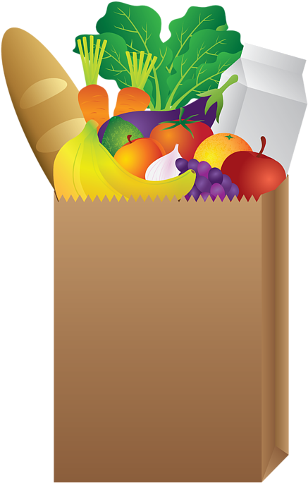 Grocery Bag Fullof Fresh Produce PNG Image