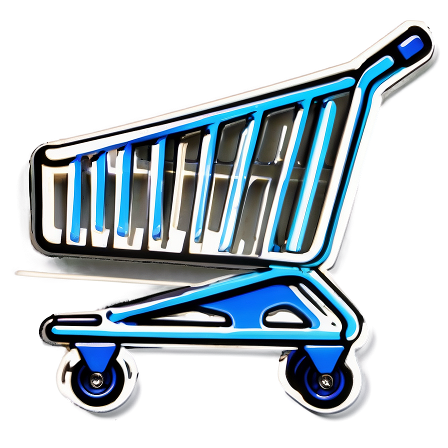 Grocery Cart Outline Png 56 PNG Image