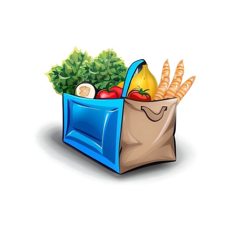 Grocery Delivery Bag Png Ytj PNG Image