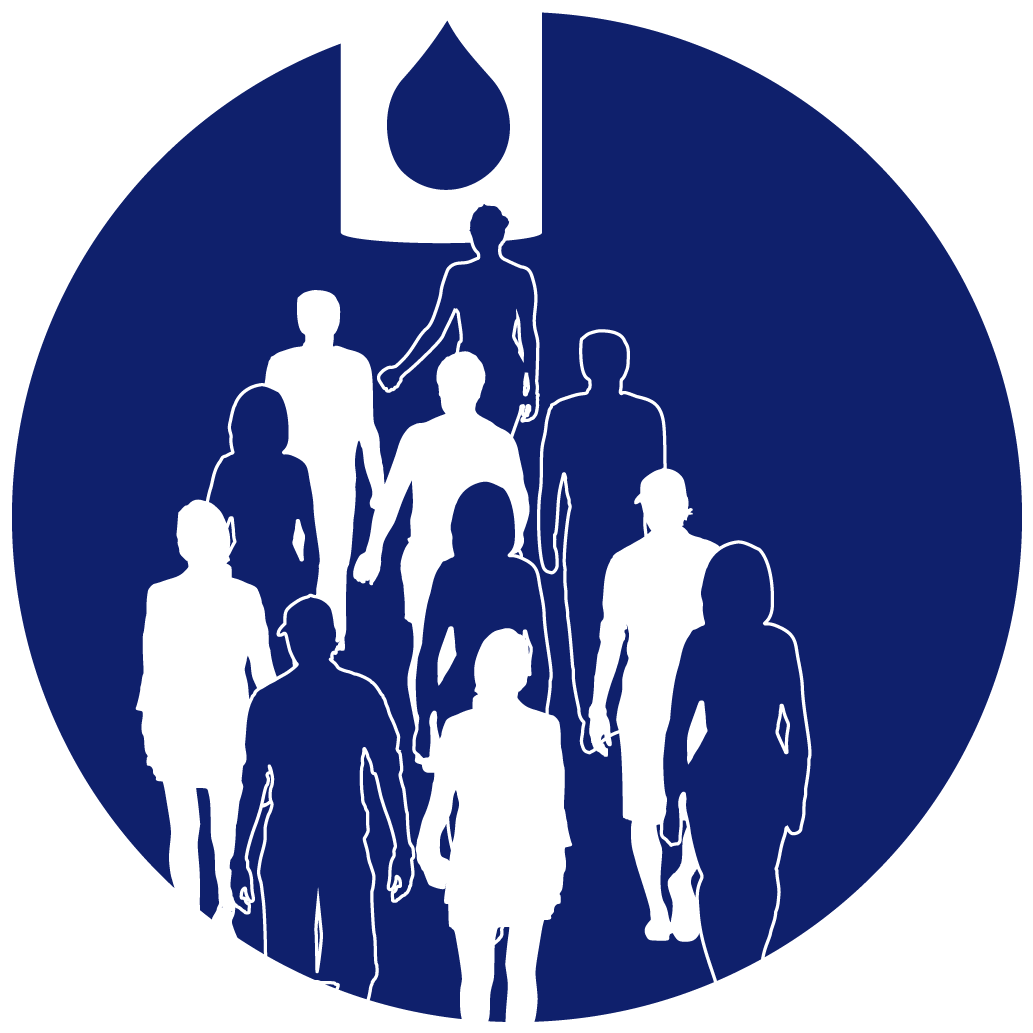 Group Silhouette Accessibility Sign PNG Image