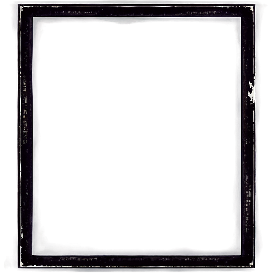 Grunge Black Frame Png Epd PNG Image